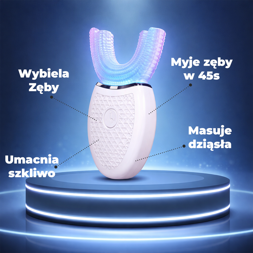 Super Szczoteczka - inteligentna szczotka 45s wybielająca