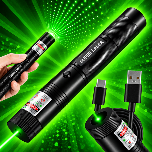 NOWOŚĆ ™SUPER LASER - SUPER MOCNY WSKAŹNIK LASEROWY