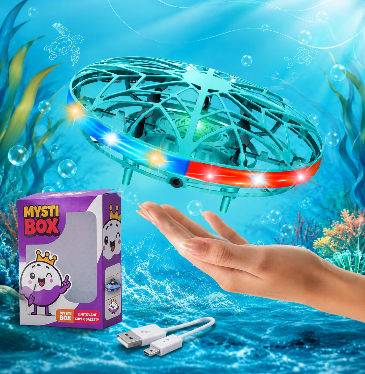 ™Super Spinner ULTIMATE - STEROWANIE ZA POMOCĄ RĘKI!