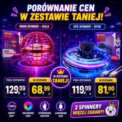 ZESTAW WIDZA tomus_roblox | Super  Spinner ORB + Super Spinner UFO